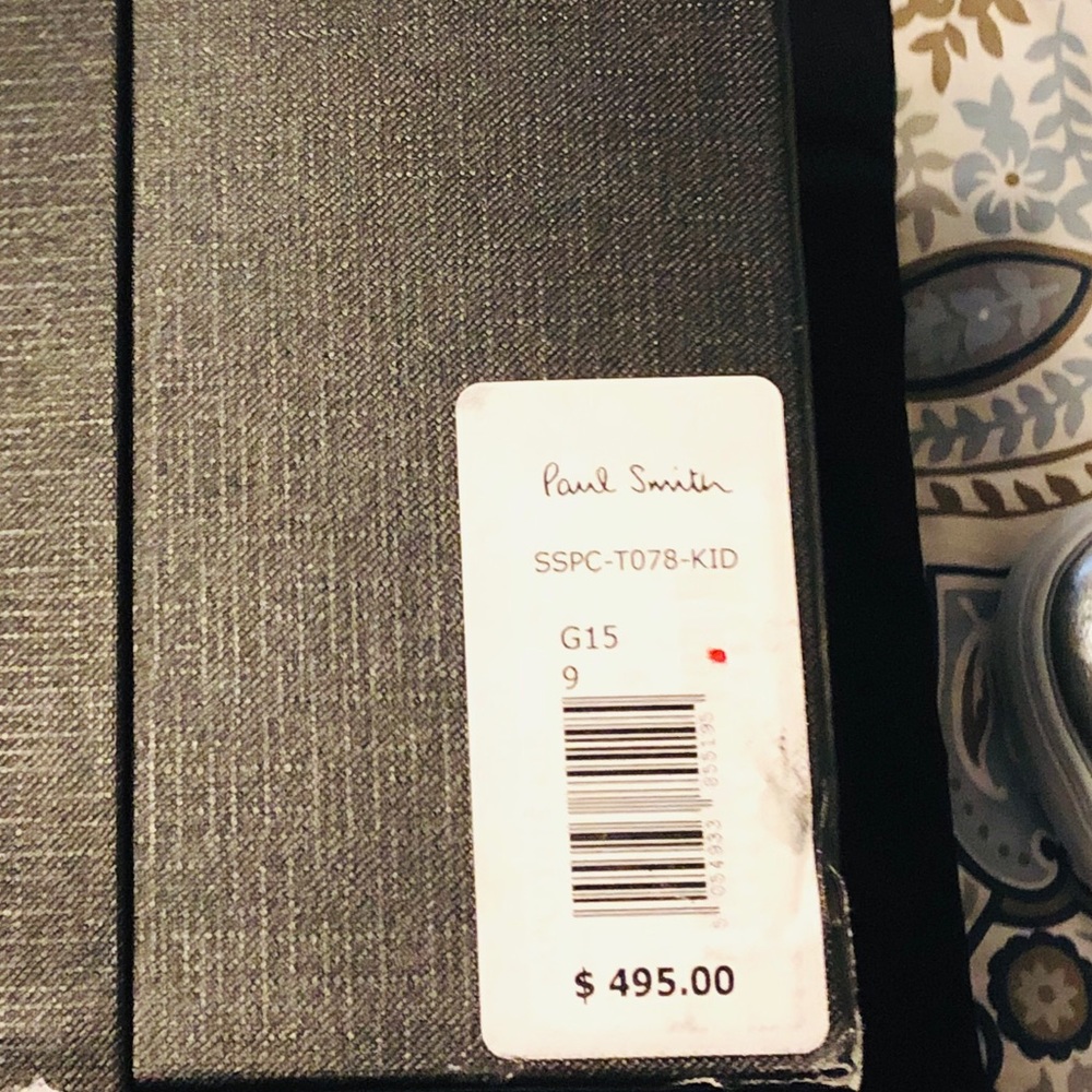 Paul Smith Metalic Silver Sneakers - Picture 6 of 8